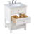 Bonsai 24'' Single Bathroom Vanity with Marble Top-1878870703