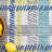 NELE Machine Washable Modern Lattice Area Rug Yellow/Blue Multi-82967215