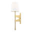 1 Light 5.5 In. Brushed Nickel Sconce-1616956789