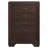 Hadfield Dark Cocoa 5-Drawer Chest-2089039593