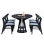 Ensemble de table de salle à manger moderne de 7 pièces, table en bois et chaises de salon, grande table ovale de cuisine-1809991817-1809991816