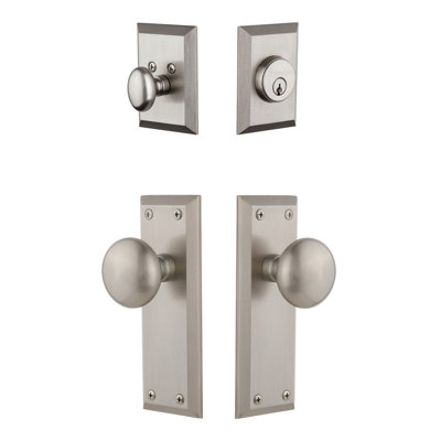 Fifth Avenue Complete Entry Knob Set with Deadbolt