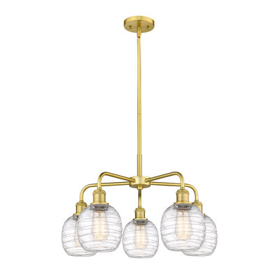 Lustre sphérique à 5 lumières Alve