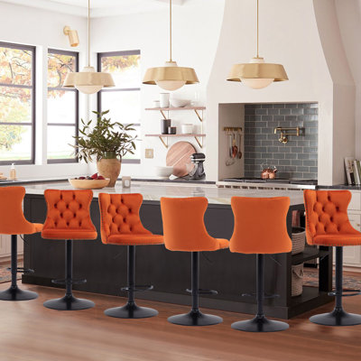 360°Swivel Adjustable Counter Height Bar Stools