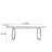 Mid-Century Teak Solid Wood Dining Table-1063621933