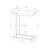 Accent Table, C-shaped, End, Side, Snack, Living Room, Bedroom, Metal, Laminate-581461430