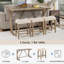 Ensemble de table de salle à manger 4 pièces-2137827695-2137827692