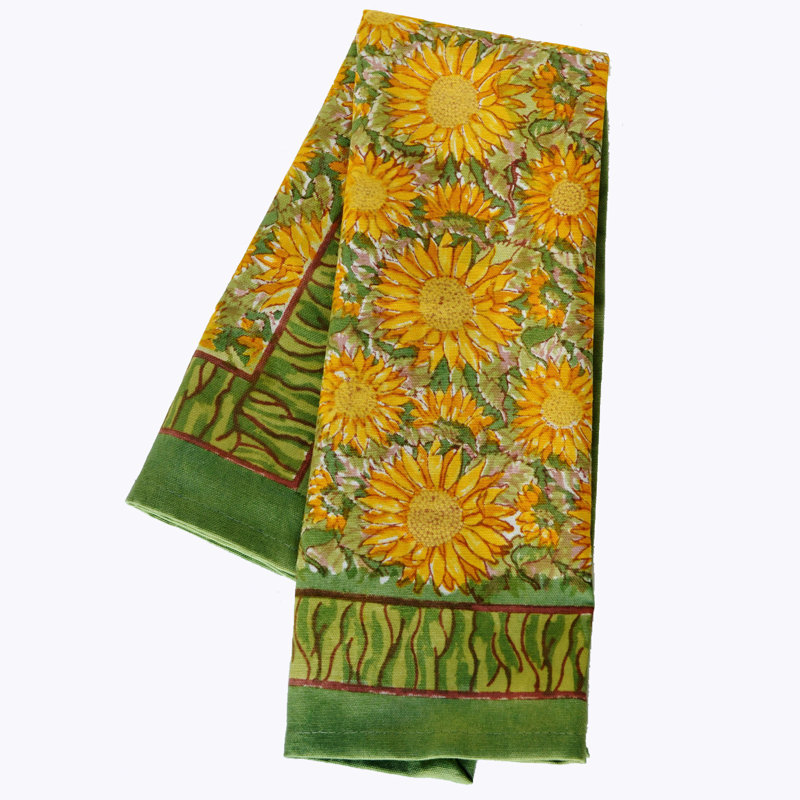 Sunflower Cotton Tea Towel Kitchen Towel