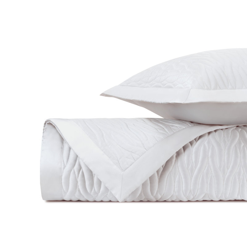 Napa RS QLT Egyptian Certified Cotton Coverlet, White, King Coverlet