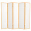 Paravent de cloison pliable 4 panneaux Ebern Designs-1037563585-1037563590