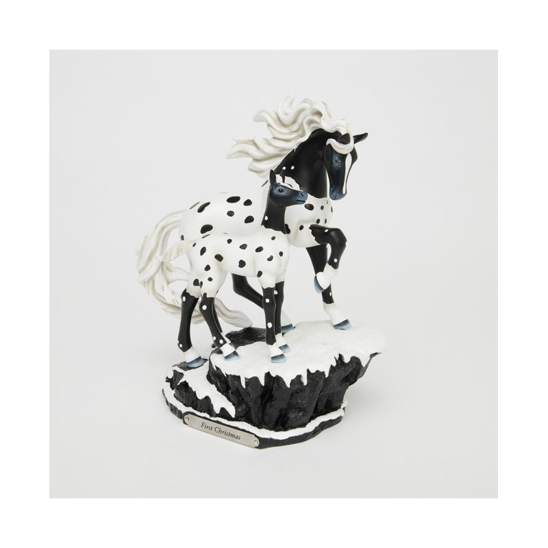 Sentier de poneys peints, première figurine de Noël