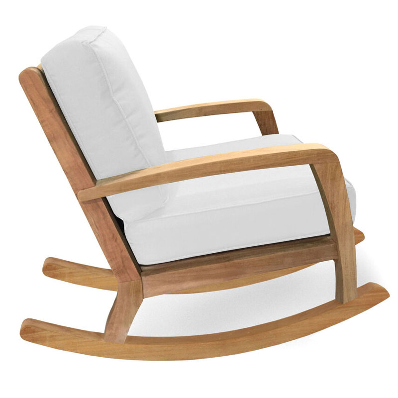 Chaise berçante d'extérieur Somerset, Toile Sunbrella® naturel