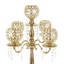 Candélabre de table en cristal 27 po-71091353