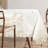 Albina Light Green Tablecloth with Lace Embroidery and Cutouts for Elegant Dining and Christmas Decor-866654005