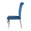 Chaise d'appoint rembourrée en velours Javery-1599590070