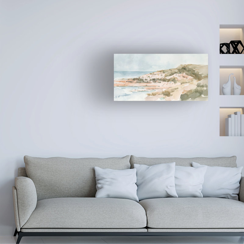 «Emma Neutral Seaside II» par Emma Caroline, H 10 po x l 19 po x P 2 po