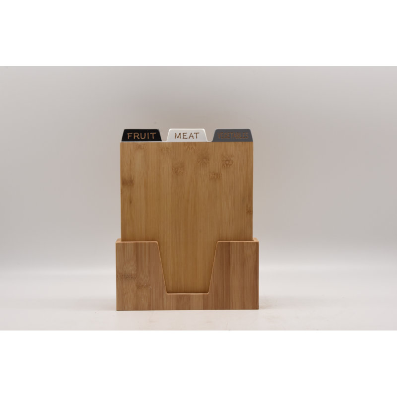 Index Tab Design BAMBOO CUTTING BOARD