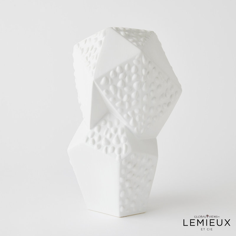 Les Facettes Sculpture, Matte White