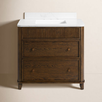 Kennedy Oak Single Bathroom Vanity