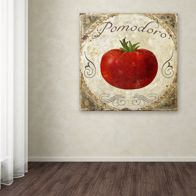 «Mangia II» par Jadaya, impression sur toile tendue, H 35 po x l 35 po x P 2 po