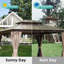 Pavillon de jardin en aluminium