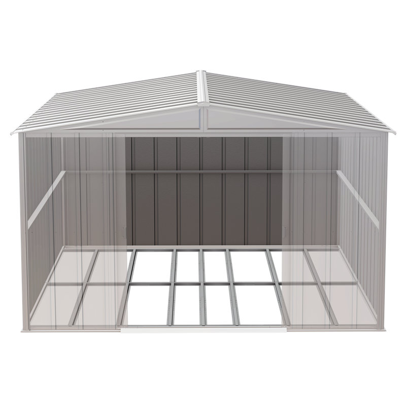Ensemble de cadre de plancher pour remises classiques 10 x 11, 10 x 12 et 10 x 14 pi Remise de rangement en acier And Select 10X11, 10X12 et 10X14 pi