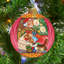 Holiday Splendor 3.5'' Handmade Glass Hanging Figurine Ornament