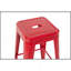 Tabouret à hauteur de comptoir de 30 pouces, ensemble de 2 tabourets de bar en métal sans dossier, non empilable, amovible et facile à assembler, conception peu encombrante pour îlot de cuisine / bar / café / salle à manger (rouge)-619615424-619615431-619615432