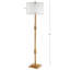 Lampe sur pied 62 po Powhattan