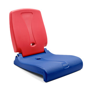 Siège rabattable Step2 - Le siège pliable et portable reste en place sur les bords de la piscine, les hayons