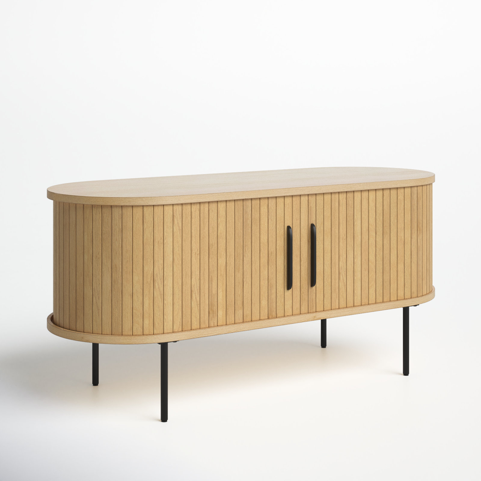 Iris 47" TV Stand, Natural Oak