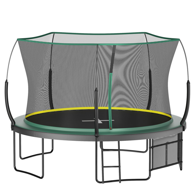 YC 12FT Springfree no Gap Trampoline- Green
