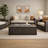 Kaid Glass Top Single Coffee Table