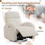 Fauteuil inclinable électrique berçant en tissu Delba-1975661339-2064989240