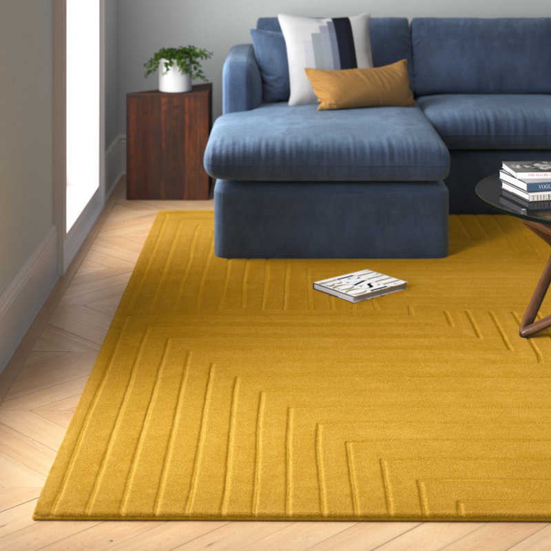 Xandra Wool Hand Woven Area Rug, Rectangle 120 x 170cm