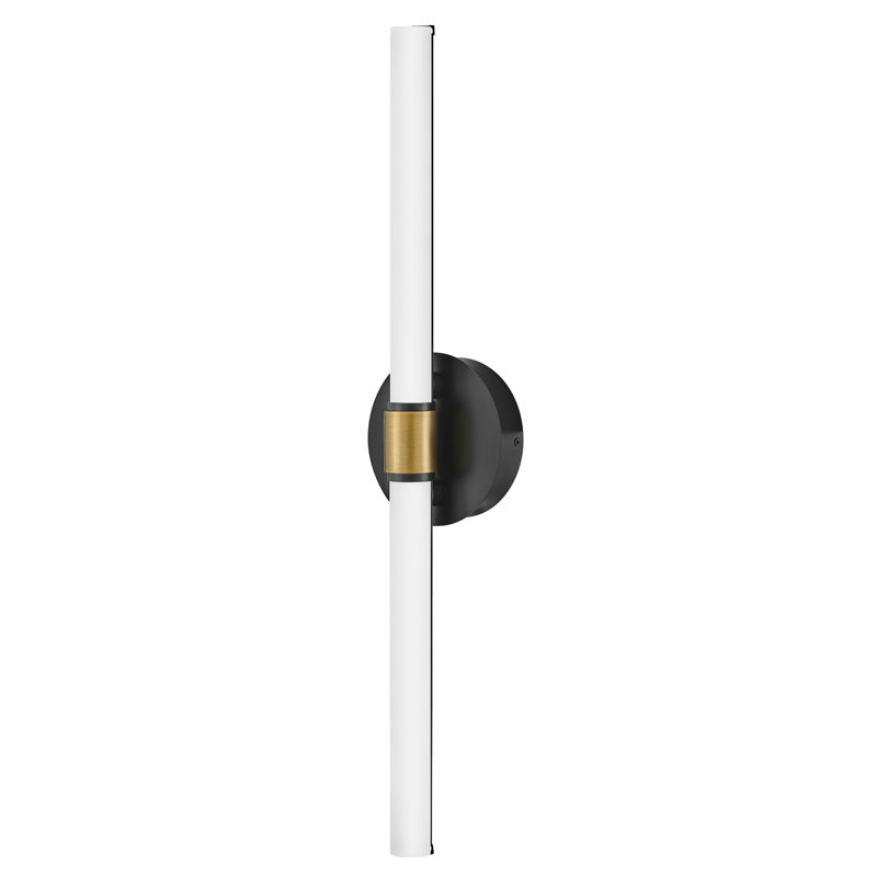 Kai Black and White Dimmable LED Vanity Light