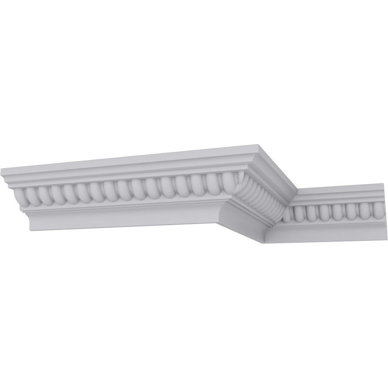 2 3/8 po x l 96 1/8 po x p 2 3/8 po moulure de couronne Helene