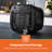 Geepas  1.7L Smart Stainless-Steel Kettle & 4 Slice Bread Toaster Combo Set