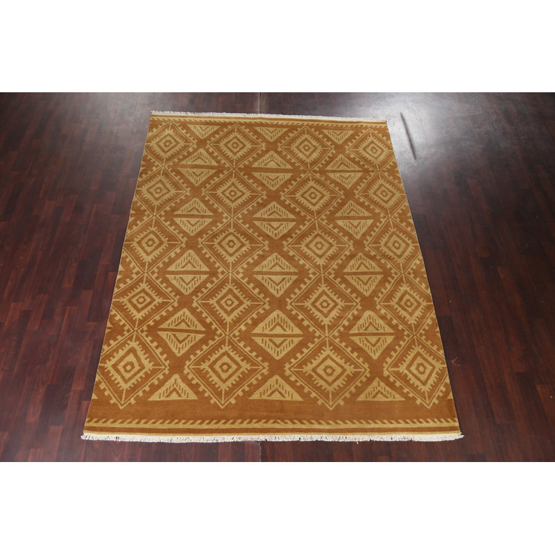 One-of-a-Kind 8' X 10'2" New Age Wool Area Rug in