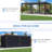 20 ft. W x 12 ft. D Outdoor Louvered Pergola with Auto-Adjustable Side Screen, Rainproof Roof, Thickened Aluminum Frame, and Remote-Controlled Light String for Deck, Patio & Hot Tub-126511511-126511510