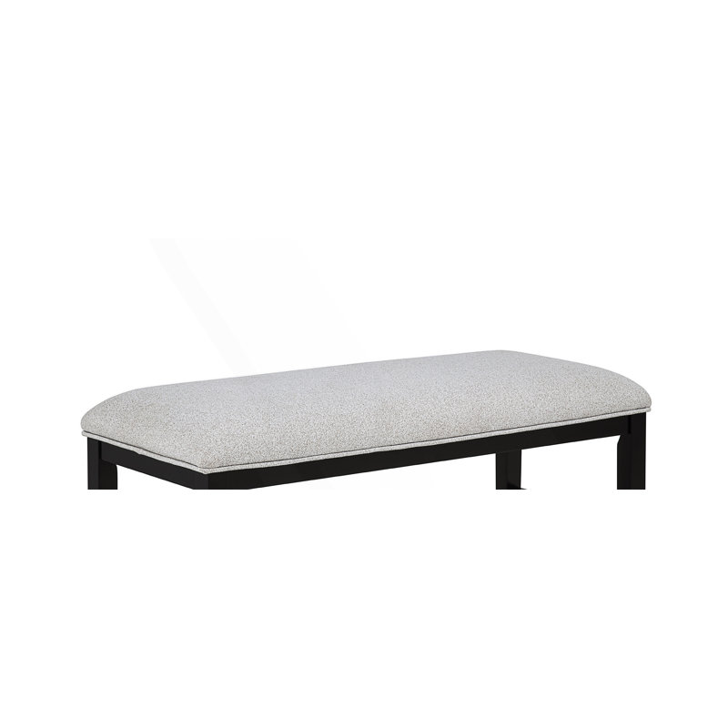 Banc de salle à manger rembourré de style contemporain 1pc
