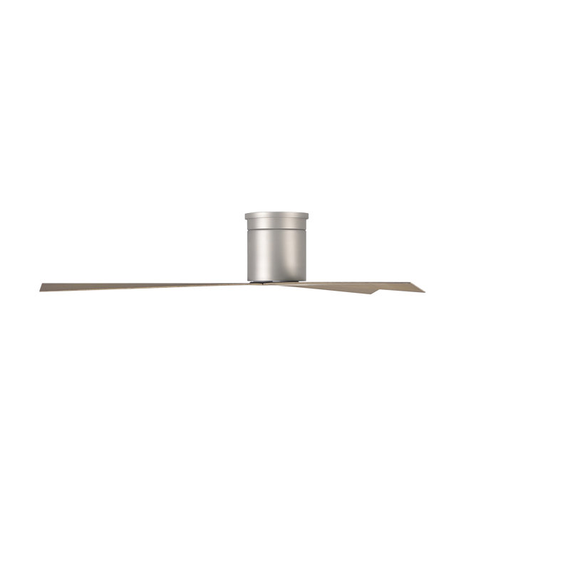 Eliza Ceiling Fan, Gray Ash Tone, Brushed Nickel