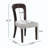 Upholstered Dining Chairs with Solid Rubber Wood Legs-658495010-658495020