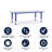 Goddard Plastic Adjustable Height Kids Activity Table-12161677