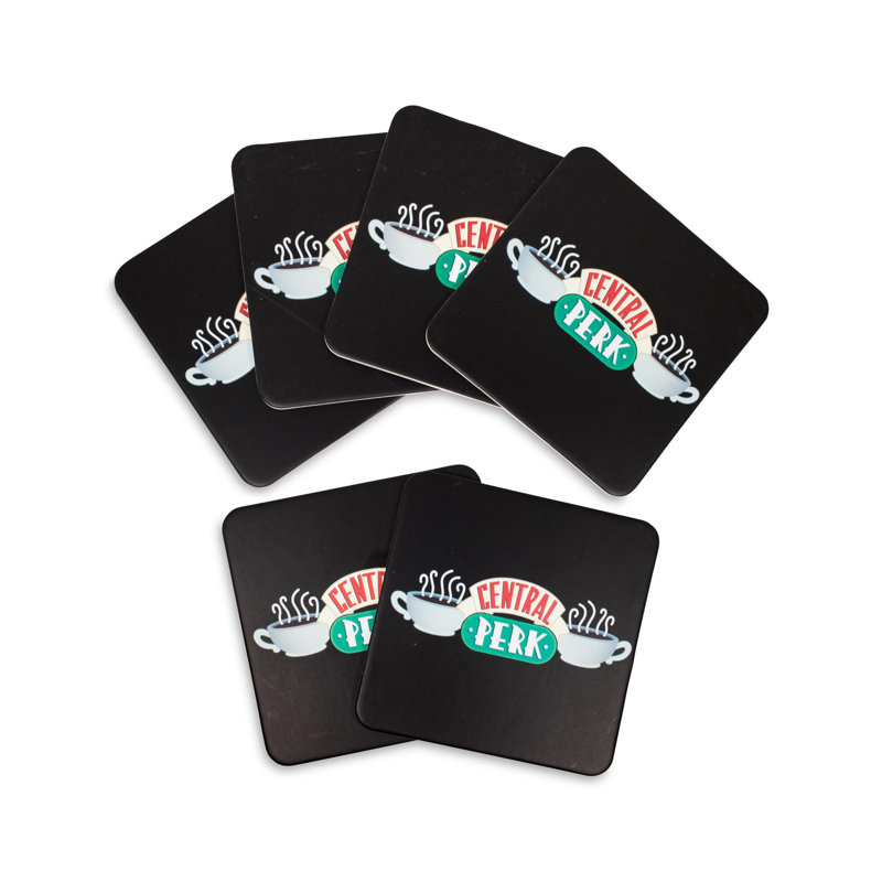 Square 6 Piece Coaster Set