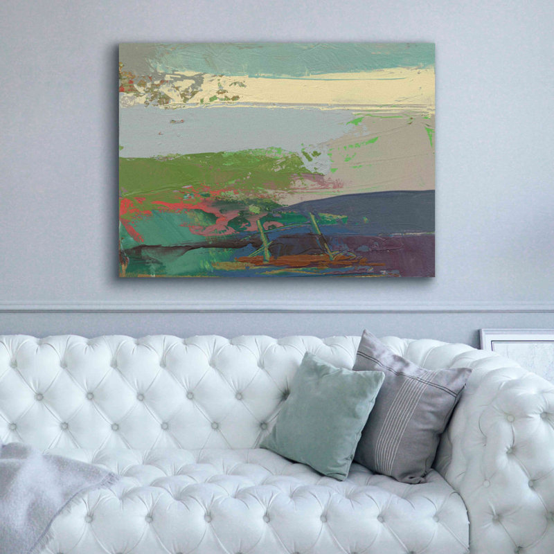 «Ceide Study xiv» par Grainne Dowling, art mural sur toile, H 40 po x l 54 po x P 1,5 po