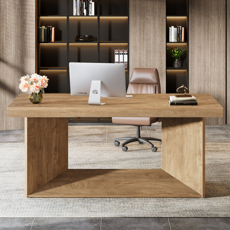 Executive Desk, Brown