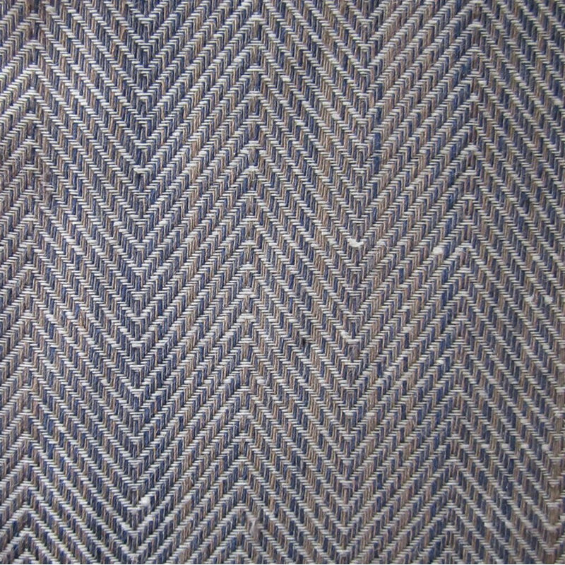 Housse de couette Zebra Linen, Bleu marine cendré, Housse de couette pour très grand lit