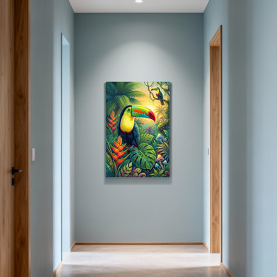 Animals Tropical Jungle Toucan Paradise Art Print