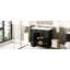 Ensemble de meuble-lavabo 36 po avec lavabo, lavabo simple, meuble-lavabo avec porte à fermeture douce et 3 tiroirs